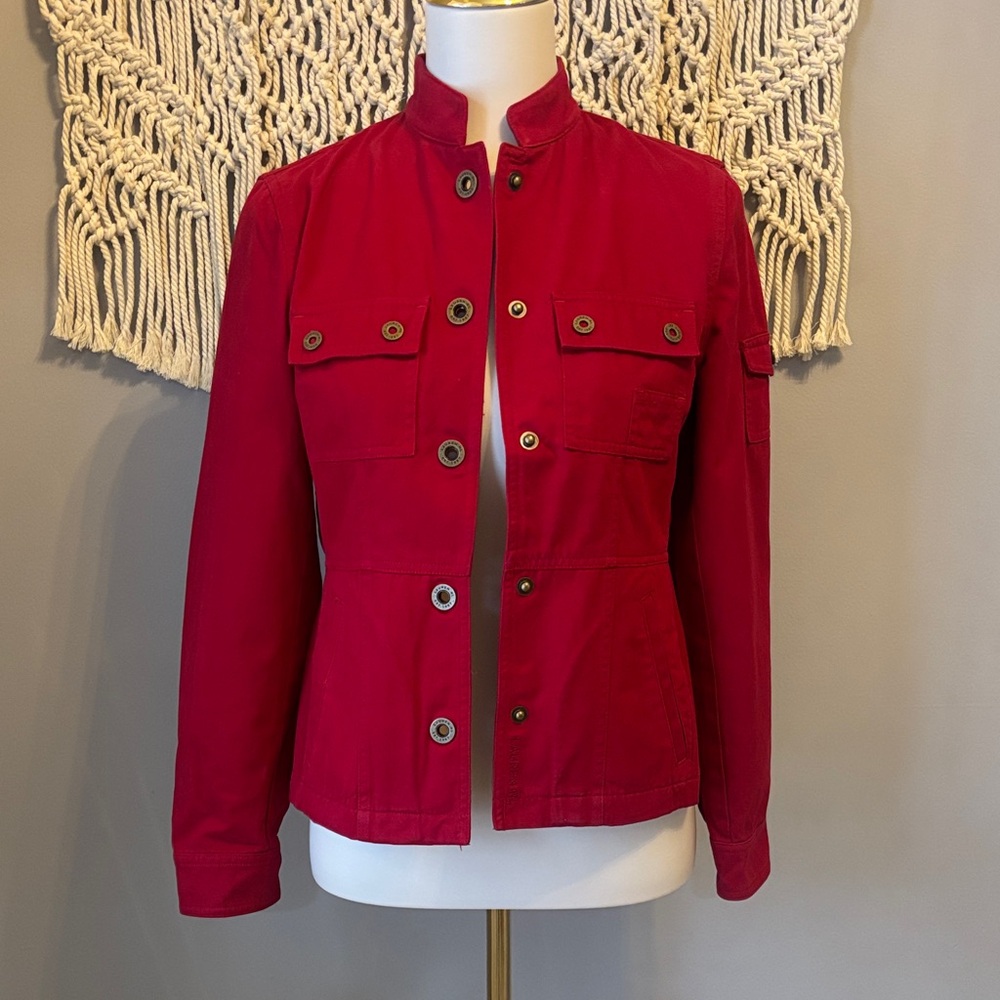 Ralph Lauren Red Utility Jacket
